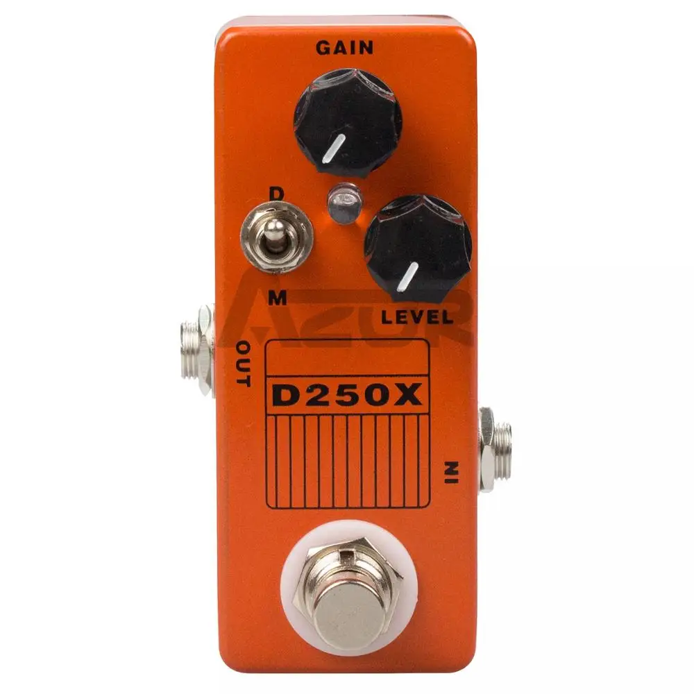 Гитарная педаль Mosky DO250X на базе DOD 250 proamp Overdrive 9 В Effect Pedal аксессуары D250 гитарный