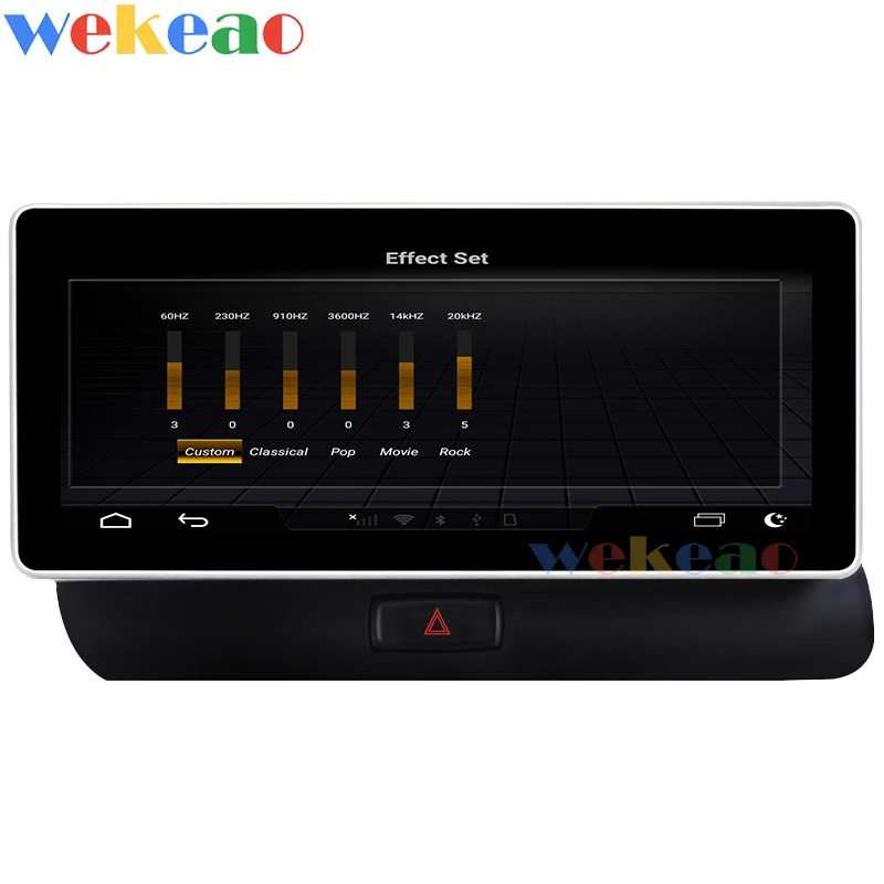 Автомагнитола Wekeao с сенсорным экраном 10 25 дюйма 1Din Android 9 0 для Audi Q5 Dvd
