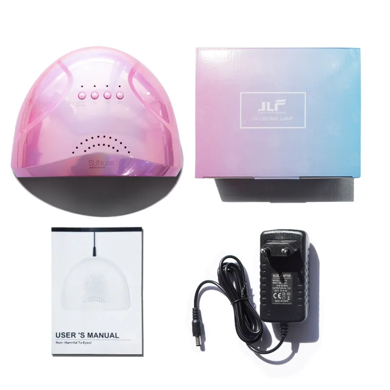 УФ лампа для сушки ногтей SUN one 48 Вт 30 светодиодов светильник гель лака и пальцев