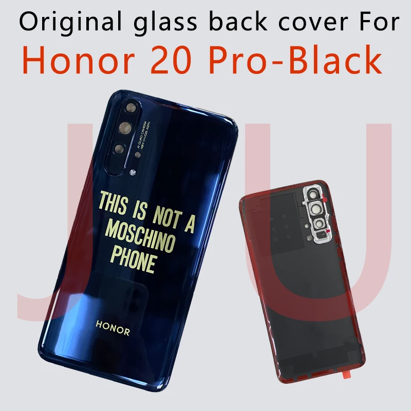Оригинальная задняя крышка для Huawei Honor 20 pro Крышка батарейного отсека корпус