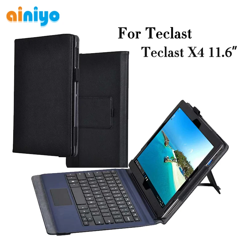 Pu кожаный защитный складной чехол-книжка для Teclast X4 11,6 ''планшетный ПК чехол