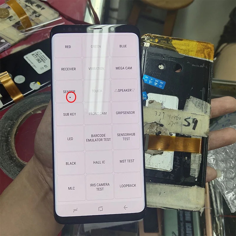 Очень маленький экран для samsung S9 Plus G965F G965 дисплей оригинальный сенсорный с