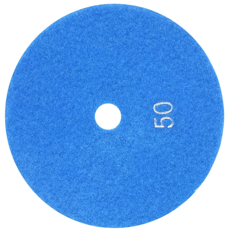 2x5 дюймов 125 мм влажные Алмазные полировальные колодки мраморные гранитные