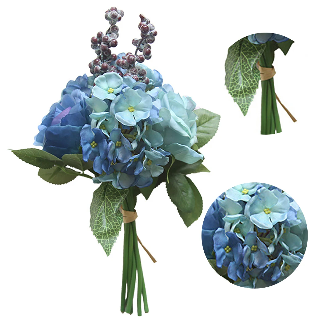 

Свадебный букет полиэстер розы держатель Свадебные цветы Свадебные букеты Искусственные аксессуары для подружек невесты Свадебный букет