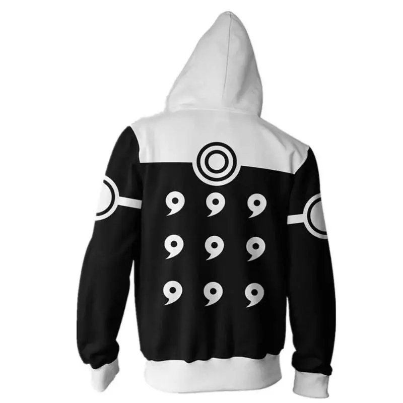 

Fasion Anime Zipper Hoodies Men Women Cosplay 3D Hoody Cool Autmn Coat Hooded Sweatshirts Streetwear Casual Sweatshirts