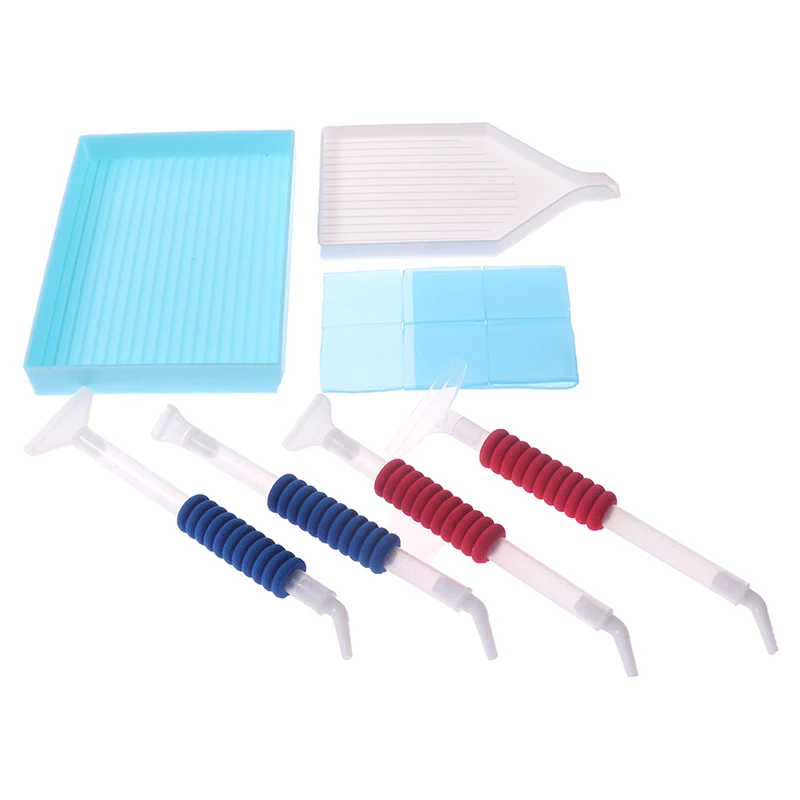 

1 Set 5D Diamond Painting Cross Stitch Elbow Embroidery Pen Tools Set Mosaic Glue Pen Kit DIY Diamond Painting Accessories