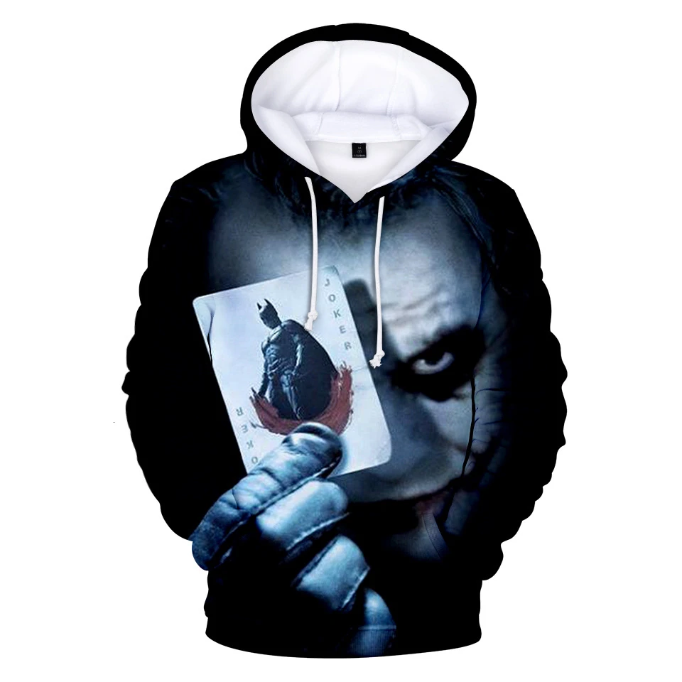 Толстовка Haha Joker с 3D принтом толстовки для мужчин и женщин уличная одежда в стиле