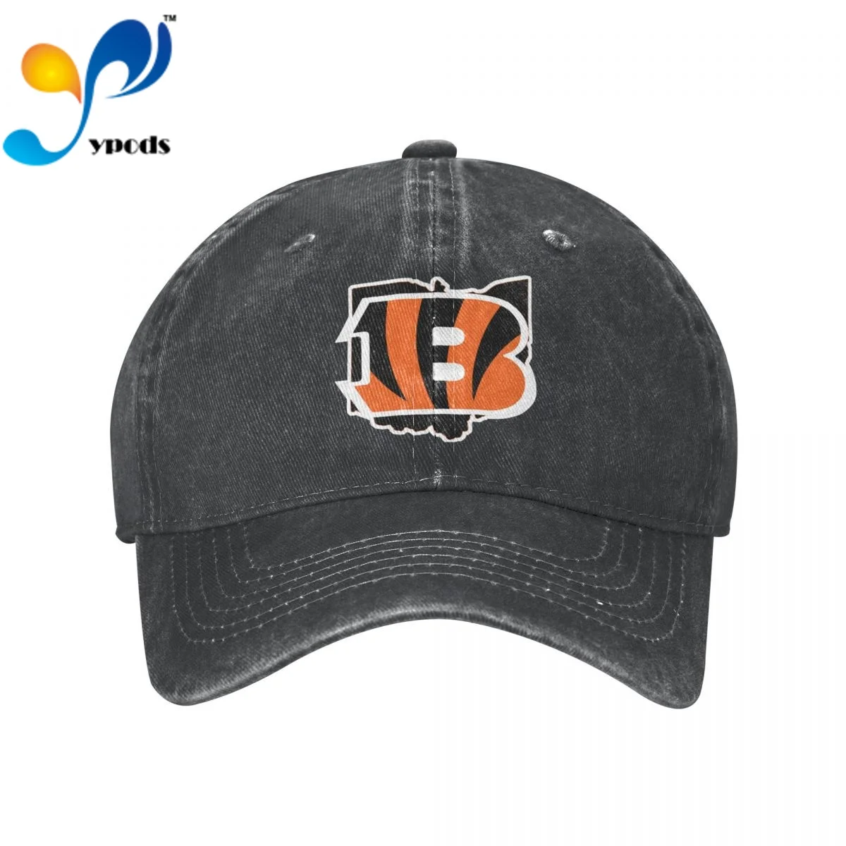 

Bengals Denim Baseball cap Snapback Hats Autumn Summer Hat for Men Women Caps Casquette hats