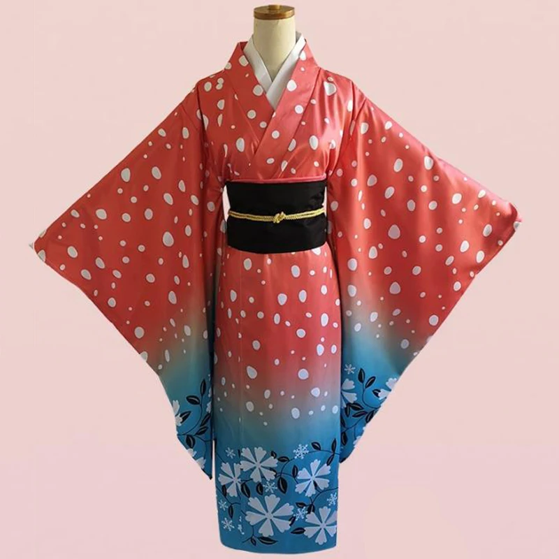 Костюм для косплея из аниме рассекающий демонов кимоно в японском стиле Униформа