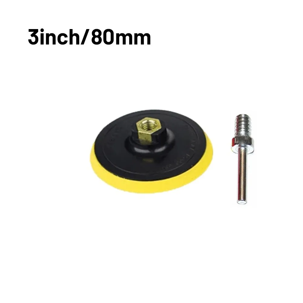 

3/4/5/6/7inch Car Polishing Tool Buffing Plate Backing Pad Holder Disc M14 Drill Thread Kit For Sanding Polishing