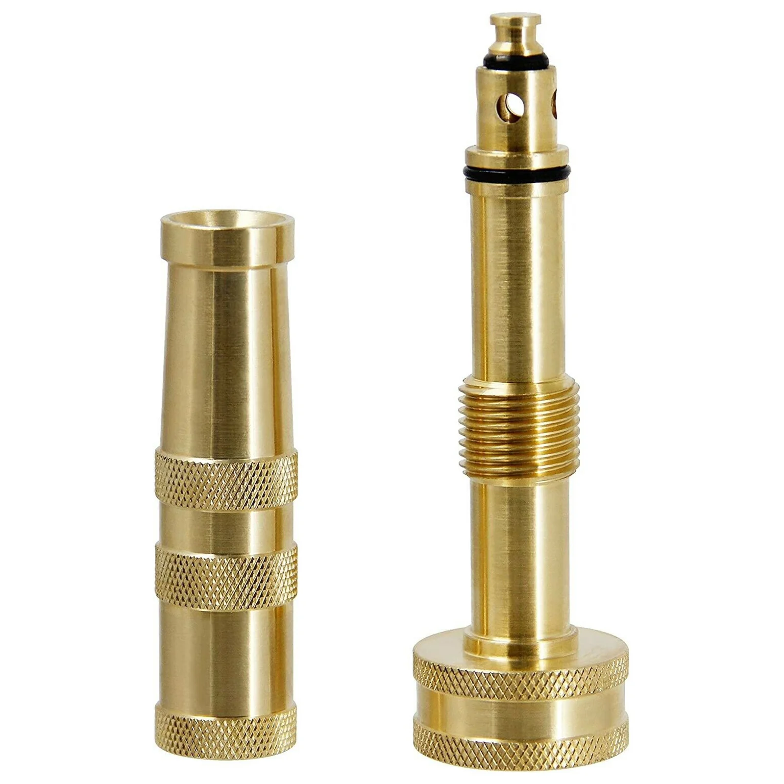 Твердая латунь Сад Спрей насадка 4 дюйма Регулируемый поворотный водяной шланг