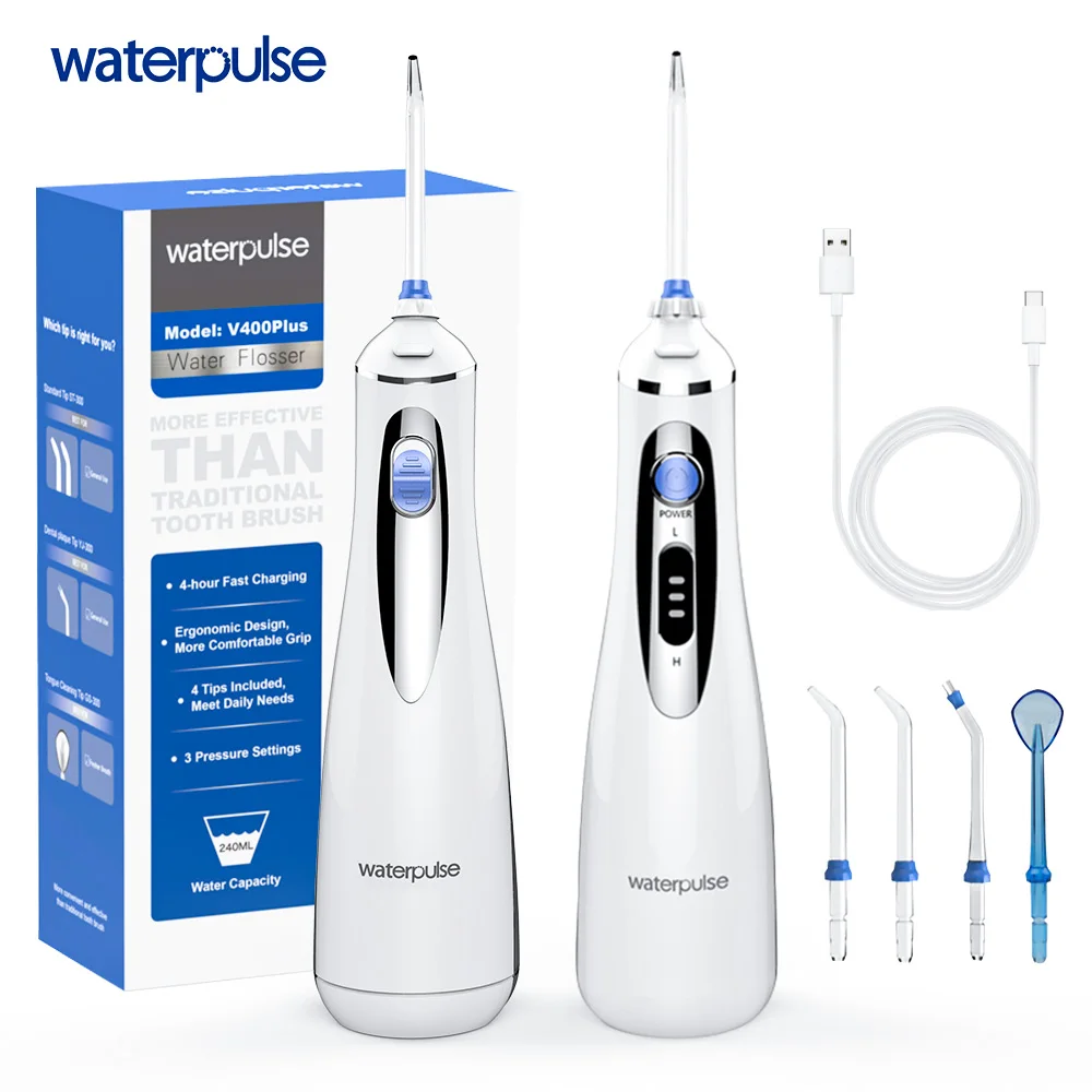 Ирригатор для полости рта для чего. Waterpulse v400. ирригатор waterpulse. ирригатор portable water flosser. зарядка для ирригатора waterpulse v400.