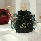 Индивидуальные хлопка Подарочный пакет конфеты коробки многоразовые упаковочные мешки на шнурке, отличный подарок на свадьбу, Рождество или Применение саше для хранения подвески ювелирные изделия