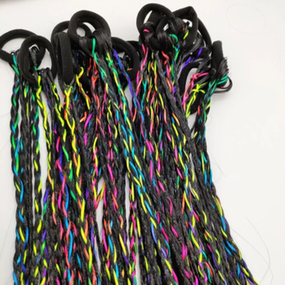 Резинки для волос простой парик девочек Новый ободок|Заколки плетения кос| |