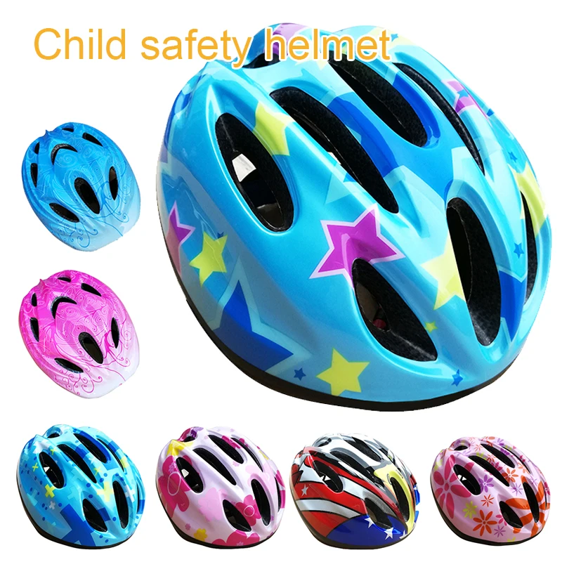 Skateboard Roller Skating Riding Safety Helmet Balance Bike Bicycle Equipment 5-12 Years Old Boys Girls Sports Helmets