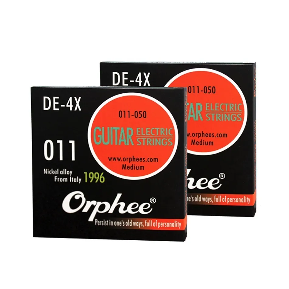 Orphee Professional DE Series 009-042010-046011-050, Струны для электрогитары из итальянского никелевого сплава
