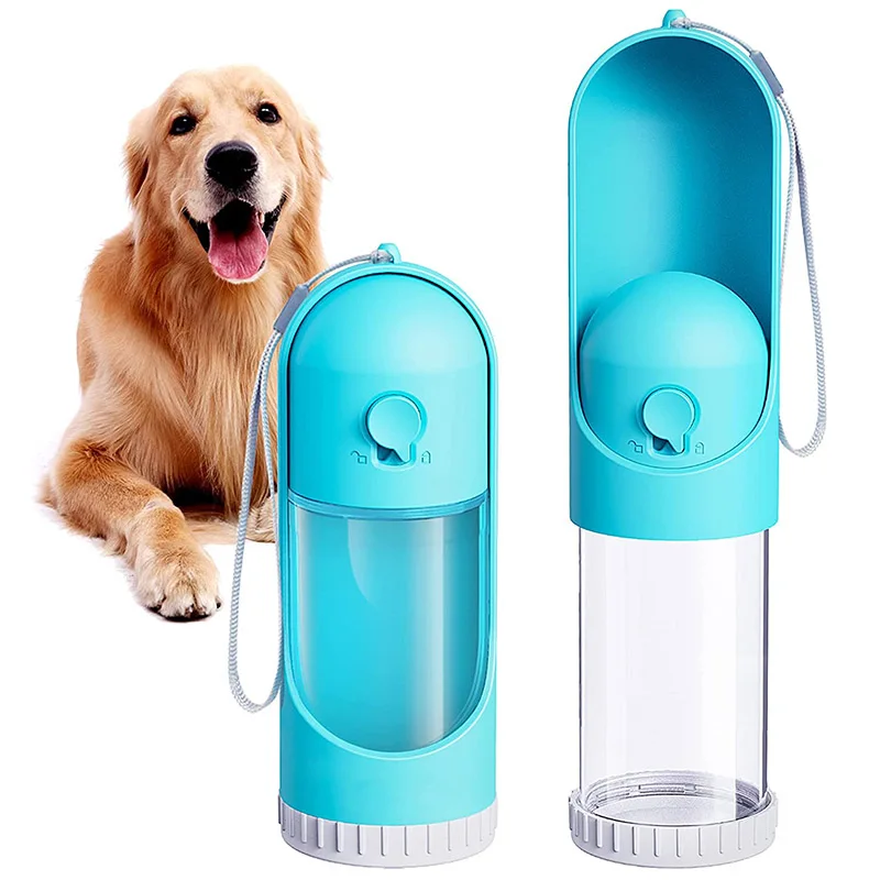 

Portable Dog Water Bottle For Walking - Leakproof Retractable Puppy Water Dispenser, Pet Water Bottle For Outdoor