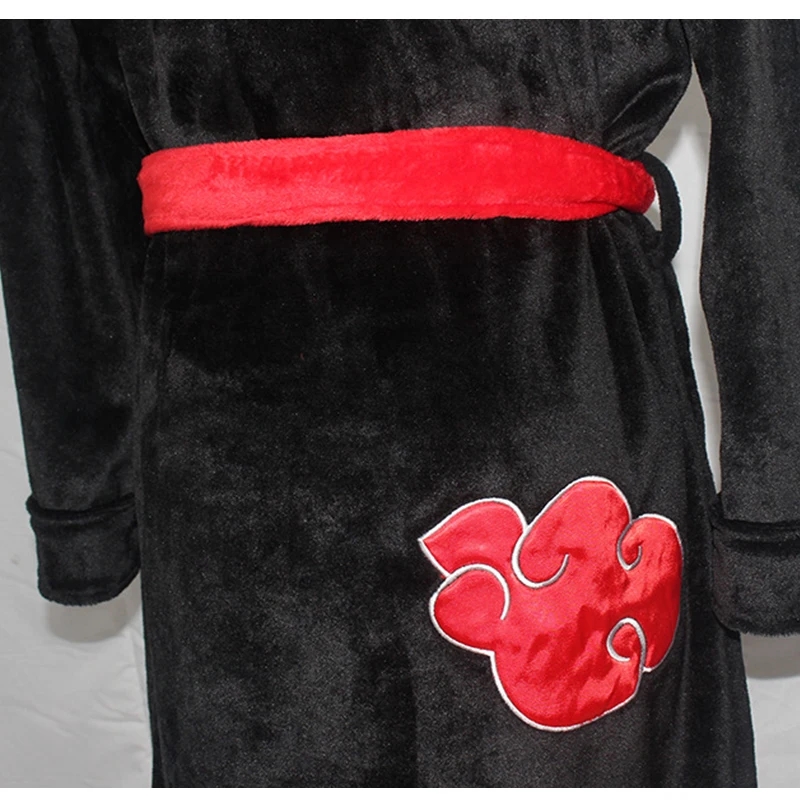 

Cossky Uchiha Itachi Cosplay Costume Black Gown Nightgown