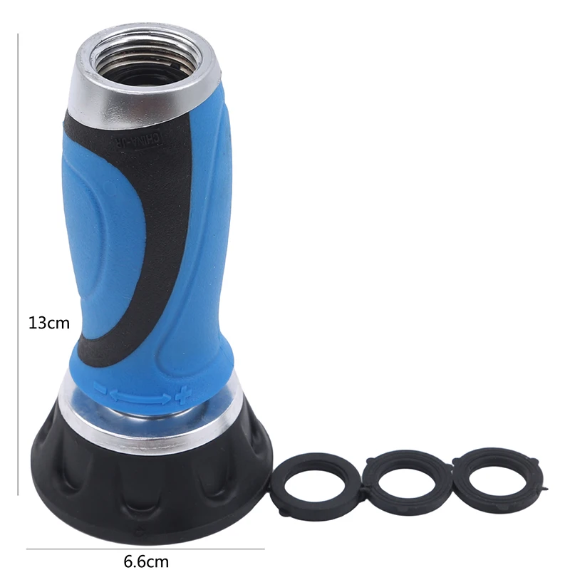 

Functional High Pressure Water Spray Gun Brass Nozzle Garden Hose Pipe Lawn Car Wash Nozzle Sprinkler Adjustable Garden Supplies