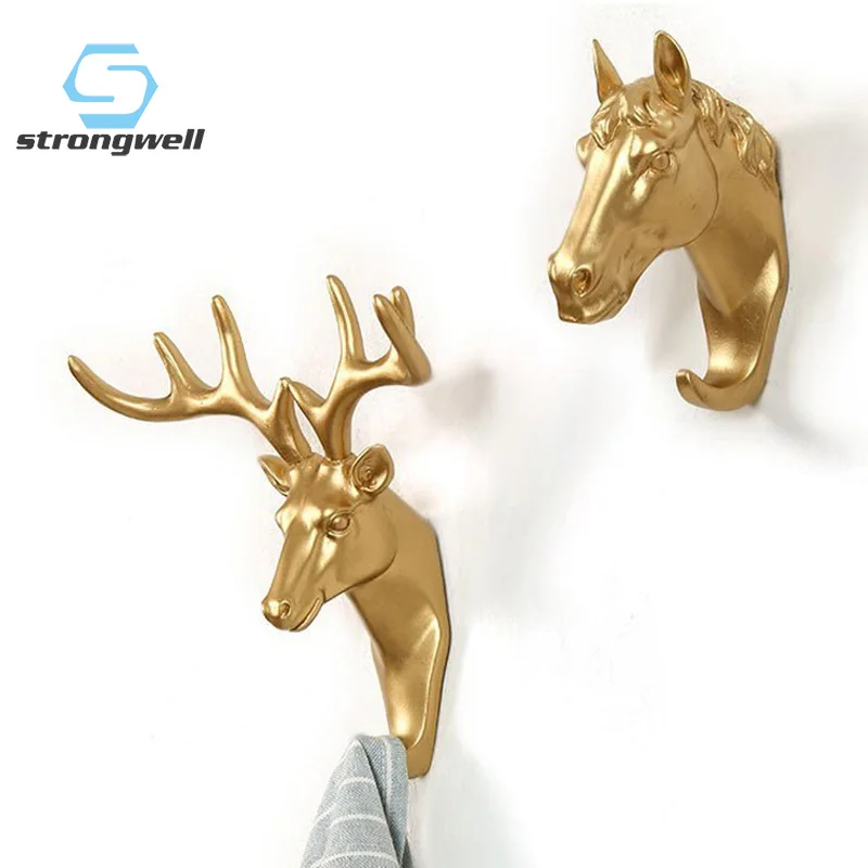 Strongwell Европейский крючок держатель Nordic крючки в виде животных сильного