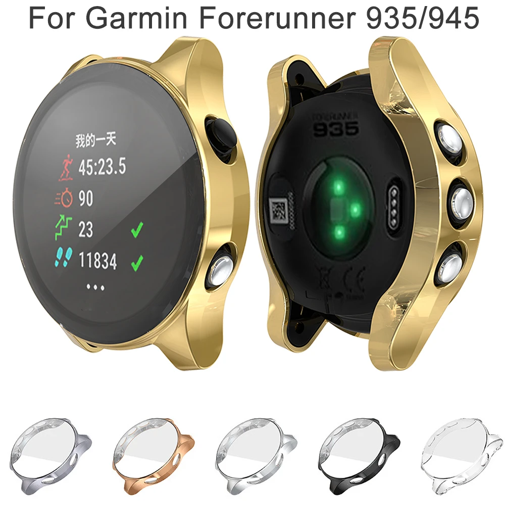 1 шт. роскошный защитный чехол силиконовый для часов защитная пленка из ТПУ Garmin