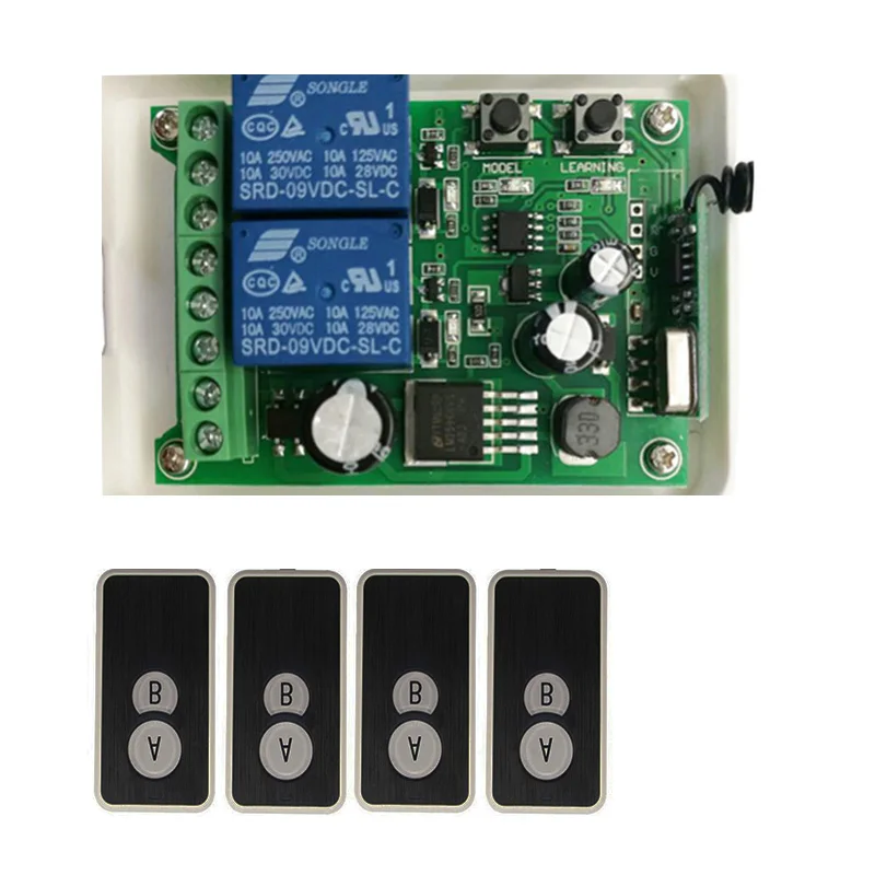 Ворота использовать 315 или 433 МГц Беспроводной дистанционного Управление