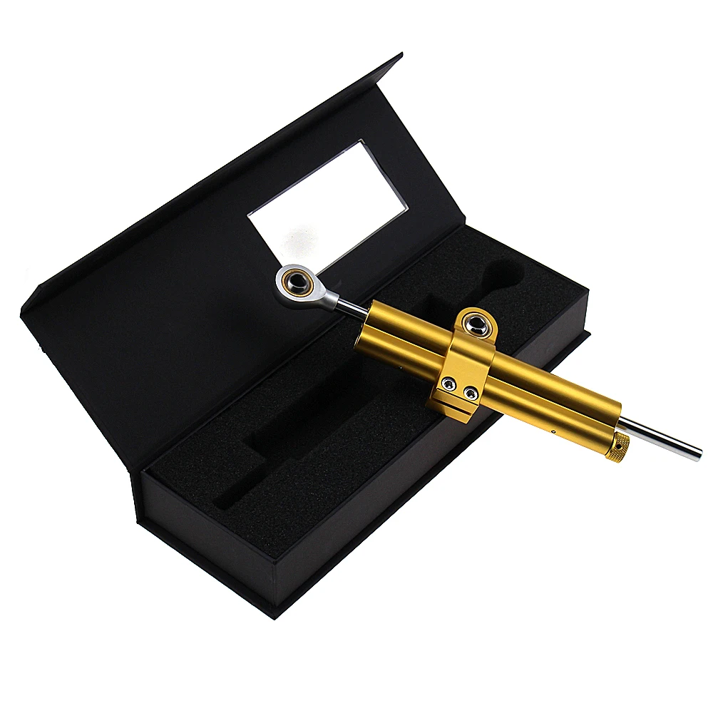 Универсальный Регулируемый стабилизатор рулевого демпфера для мотоцикла CNC Yamaha