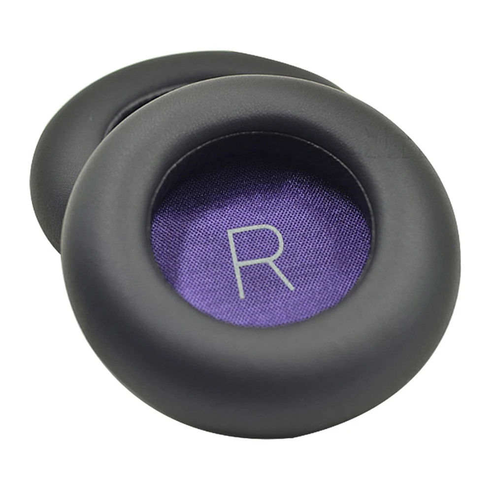 

Soft Comfortable PU Leather Ear Pads Travel Noise Canceling Round Headphone Replacement Protective Backbeat Pro