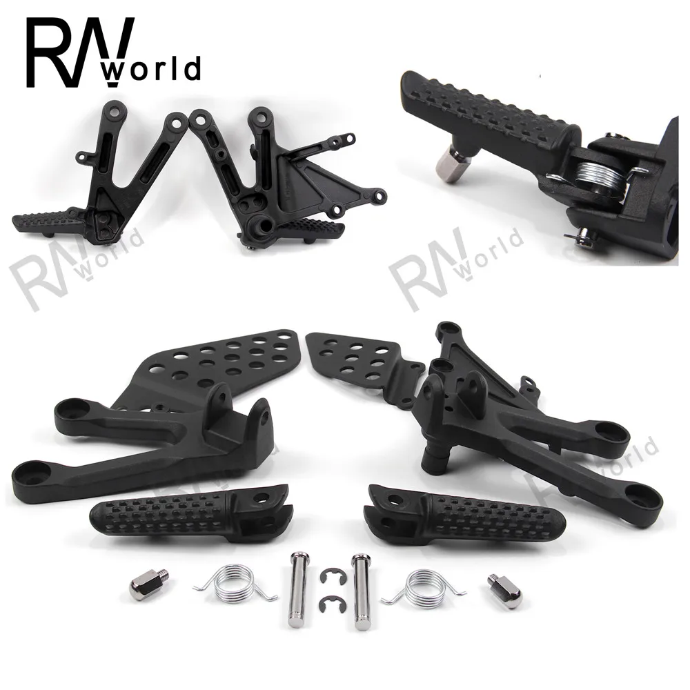 Мотоциклетная Передняя Подножка для Honda CBR1000RR CBR 1000 RR 2004 2005 2006 2007 алюминий 1