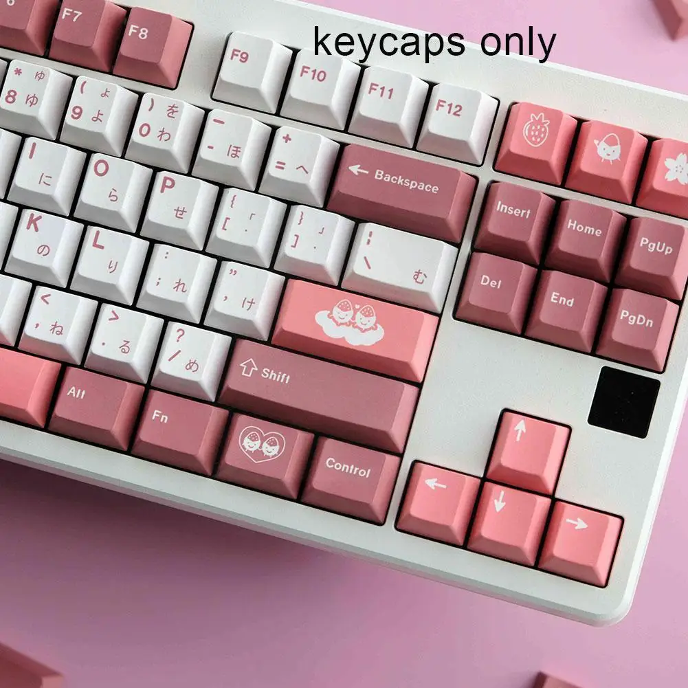 

Оригинальная фабрика хорошо подходит для GMK Dafu PBT пятисторонняя сублимационная механическая клавиатура с колпачками K4R4