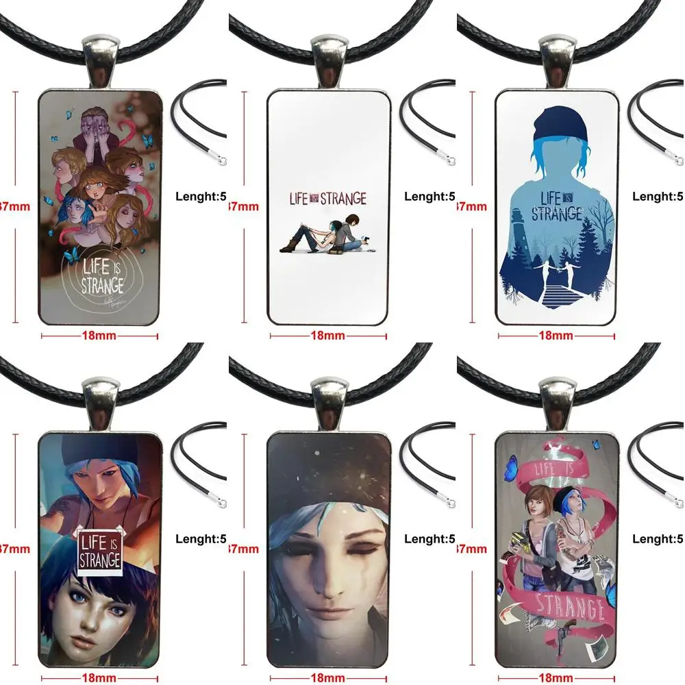 Life Is Strange гибкие украшения для девочек эффектные модные Стеклянные Кабошоны