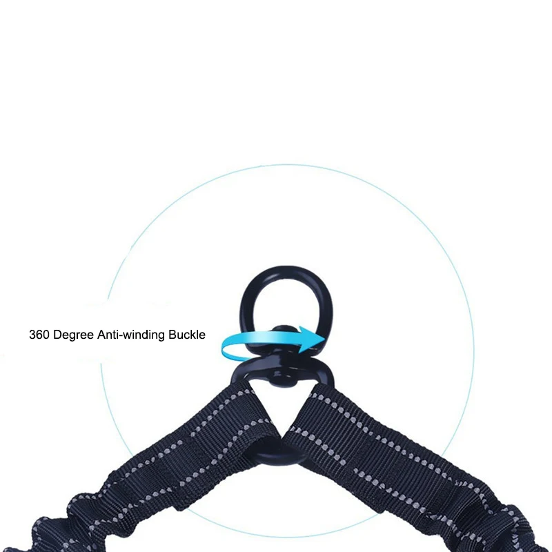 Поворотная двойная сцепка для поводков собак с поворотом на 360 ° поводок занятий