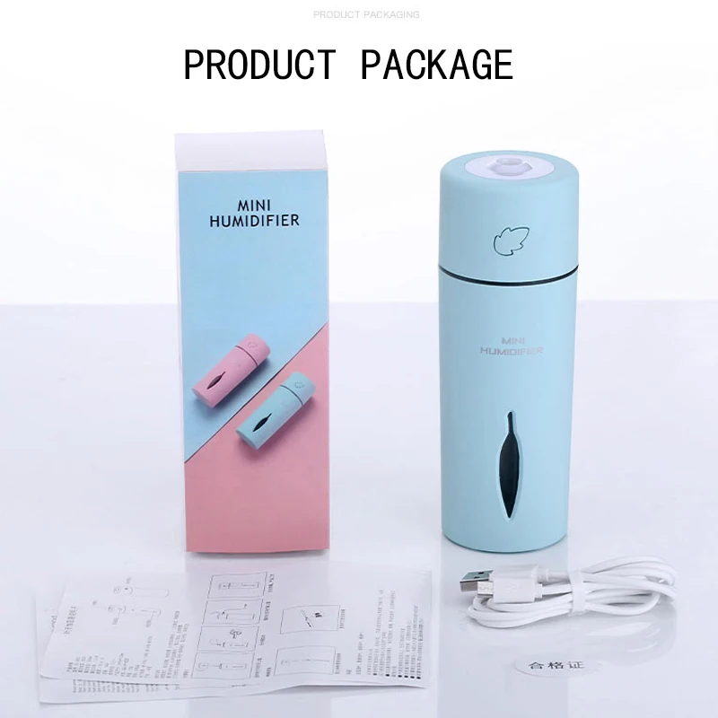 Увлажнитель воздуха 150 мл USB Электрический освежитель мини чашка воды масло