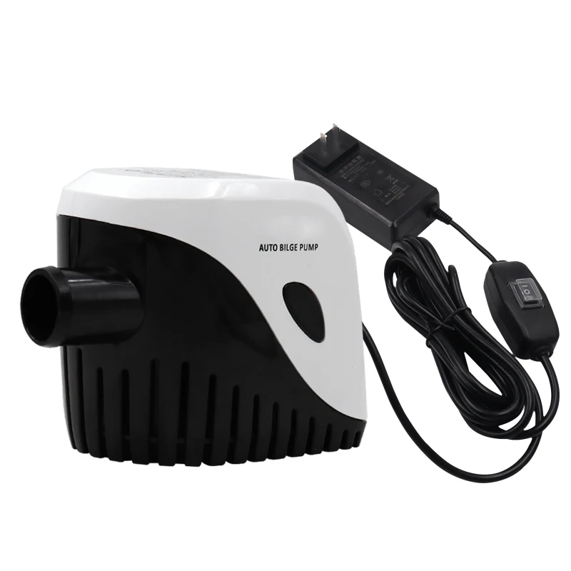 Bilge Pump for Boats and Yachts 1100 GPH 115V Underwater Electric motor Solar Powered Submersible Water Pumps