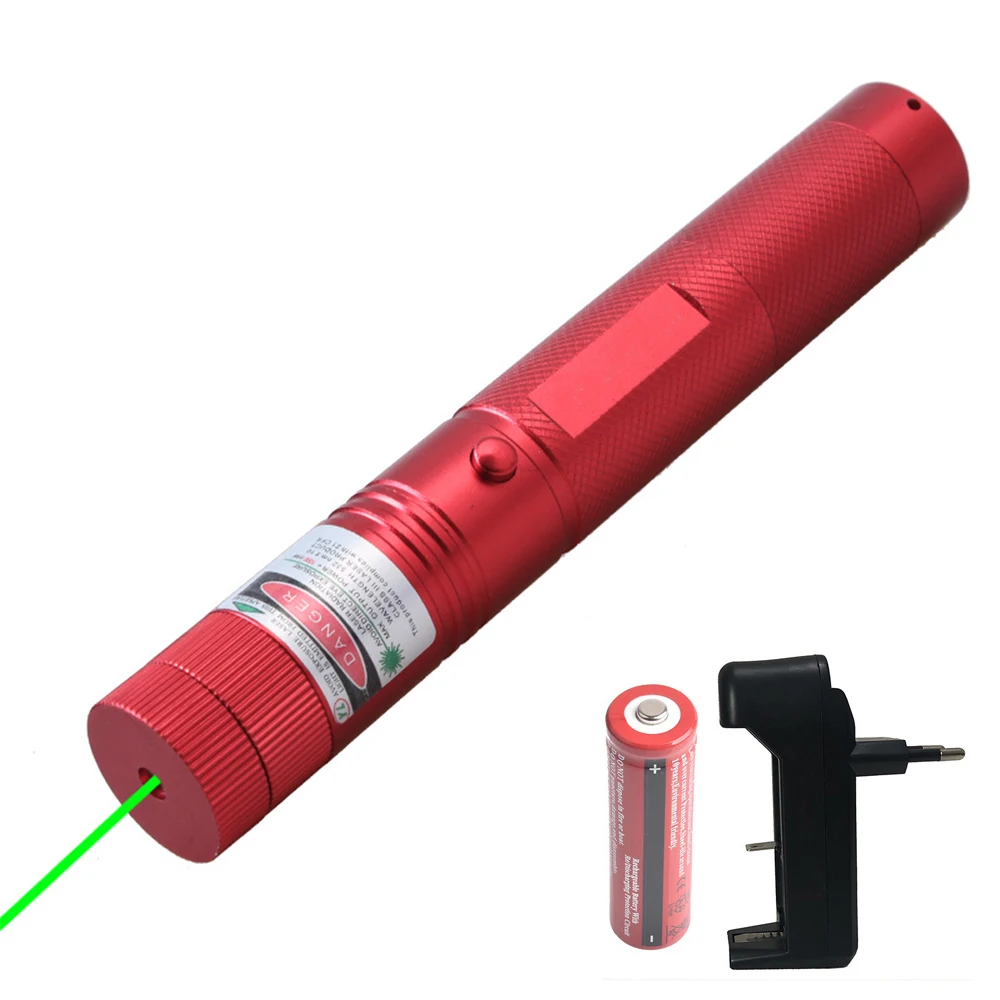 

Hunting High Power Laser 303 Pointer Green Laser Sight 532nm 5mw Green Laser Equipment Adjustable Focus Laser Sight