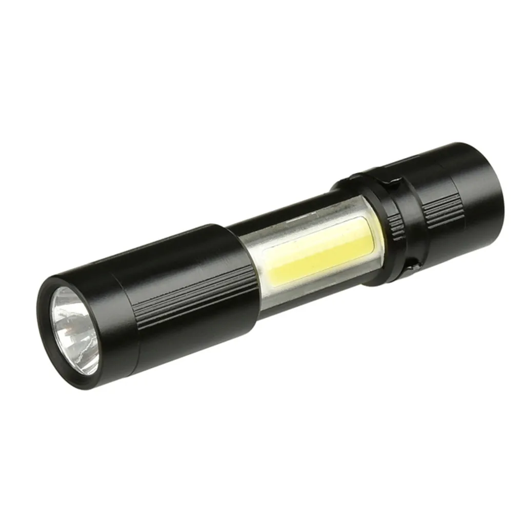 Светодиодный фонарик 14500 лм Q5 Mini светильник Flash light Cob фонарь Aa/18650 с регулируемым