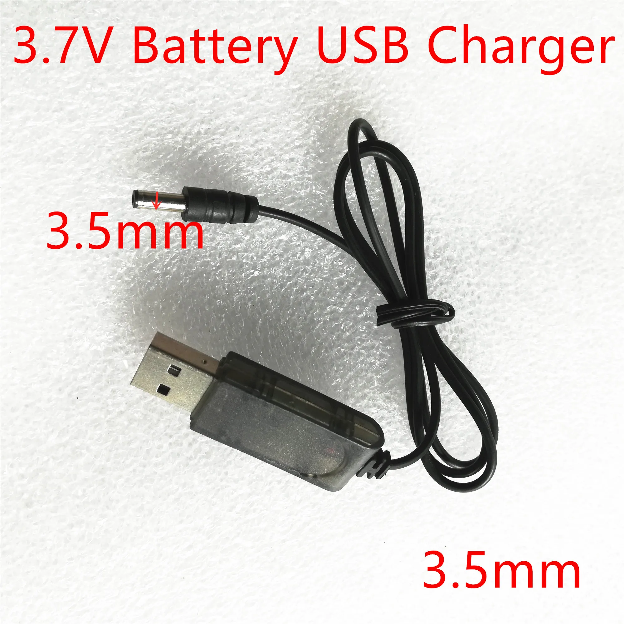 Бесплатная доставка 3 7 в батарея USB кабель зарядное устройство Диаметр 5 мм