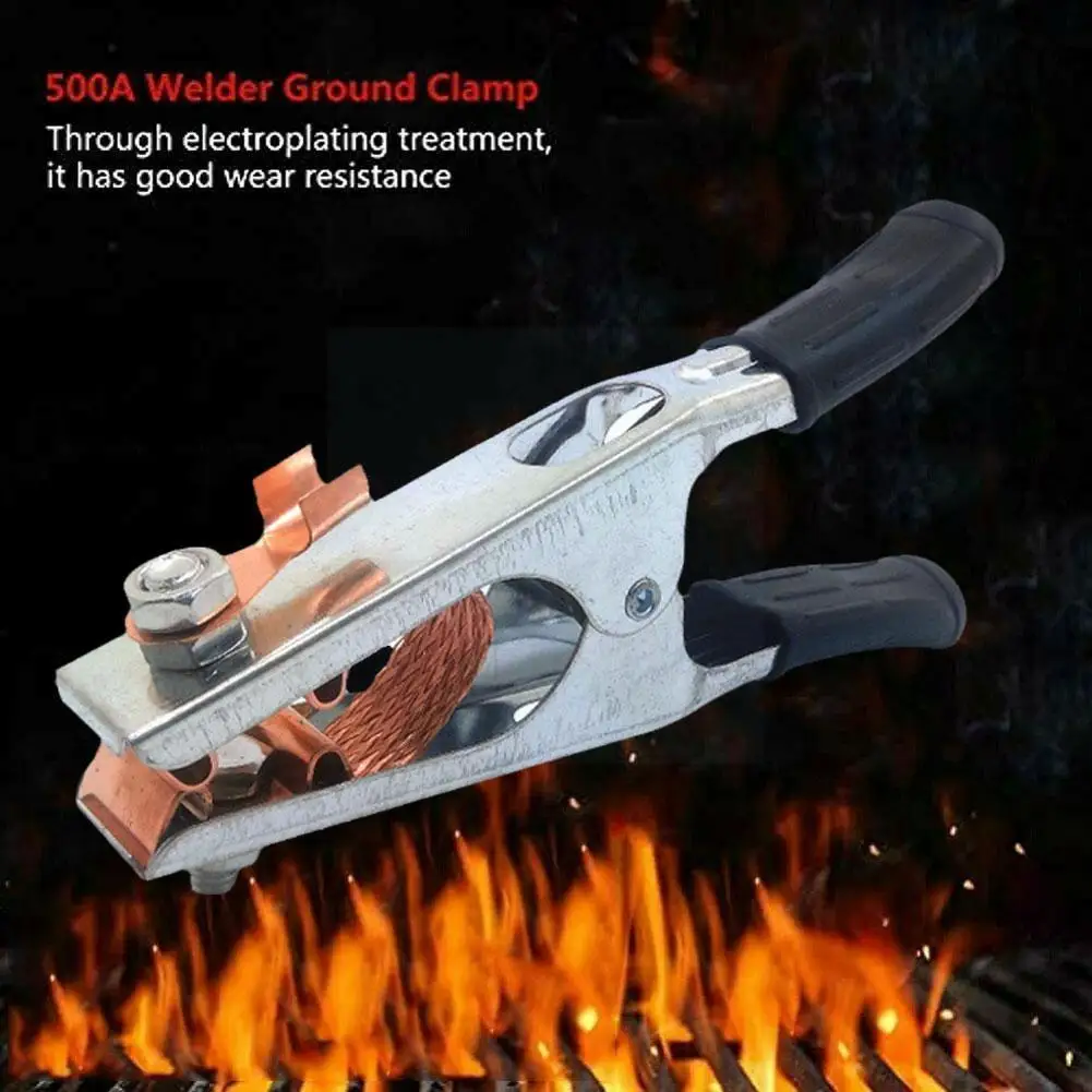 

Бытовой Заземляющий зажим 500a Заземляющий зажим для сварочного аппарата Заземляющий зажим P4f0