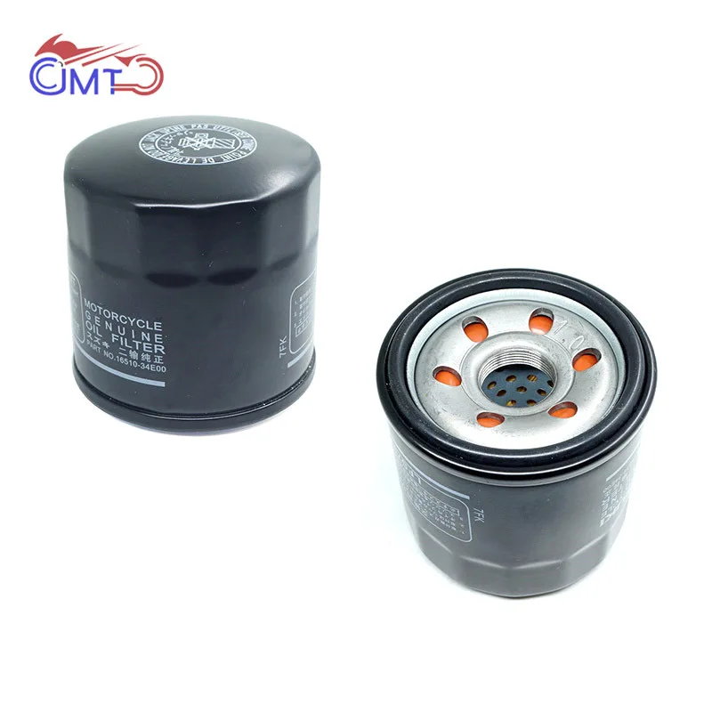 2 Pieces Для Suzuki Bandit GSF600/S GSF650/S RF600R V-Strom DL650 GSX650F Gladius SFV650 масляный фильтр детали двигателя мотоцикла - Цвет: 2 Pieces