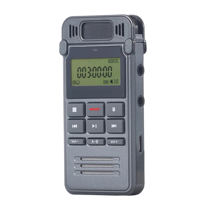 8GB Диктофон USB LCD мини диктофон цифровой Аудио с WAV MP3 плеер Диктофон|Цифровые
