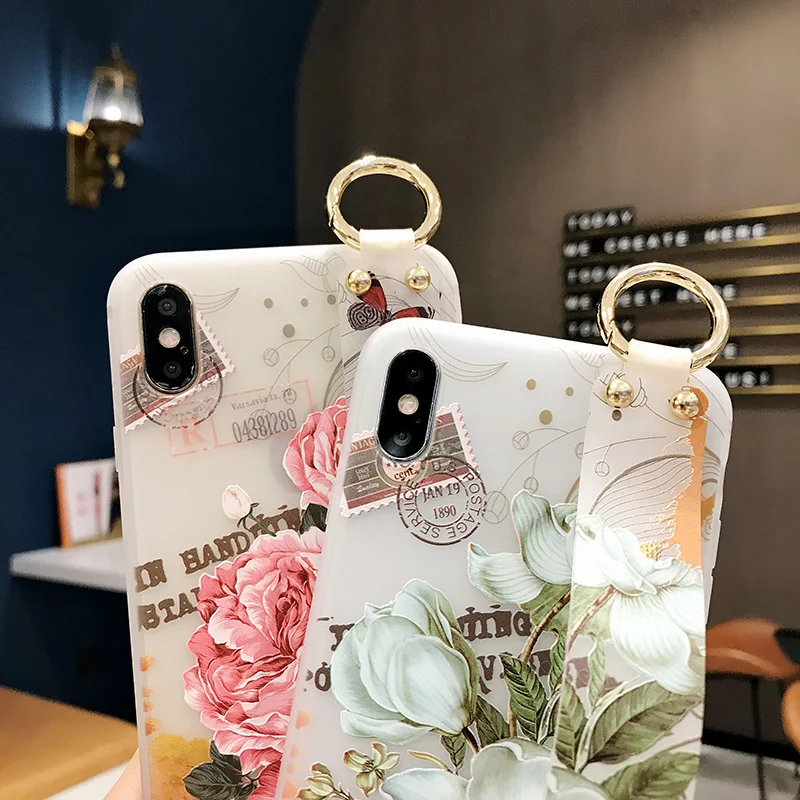 Чехол для телефона с ремешком на запястье Huawei P30 P20 Pro lite P10 plus Mate 10 20 30 Nova 4 3 3i 2s 3e 4e