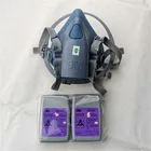 Комплект 3M 7502 + 7093, силиконовый респиратор, противогаз среднего размера