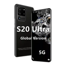 Téléphone portable S20 Ultra, écran de 512 pouces, Smartphone, mémoire de 12GB et 5000 GB, batterie de 7.2 mAh, Android 10, 5G  (1)