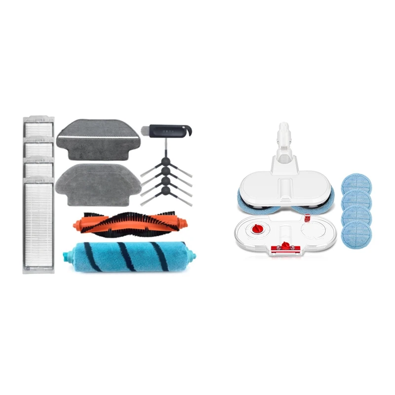 

for Xiaomi Mijia Mi Styj02Ym MVXVC01-JG Washing Mop Pro Brush Hepa Filter & for Xiaomi Mopping Machine Floor Brush
