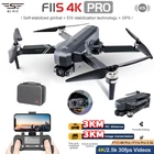 Дрон SJRC F11S 4K Pro 5G, GPS, радиус 3 км, FPV, камера 4K HD, двухосевой подвес, бесколлекторный, складной, Радиоуправляемый, RTF VS SG906 MAX