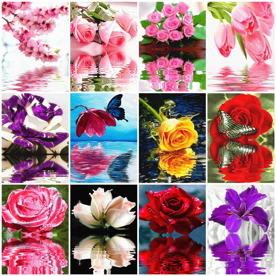 Раскраска по номерам для взрослых AZQSD раскраска сделай сам на холсте без рамки