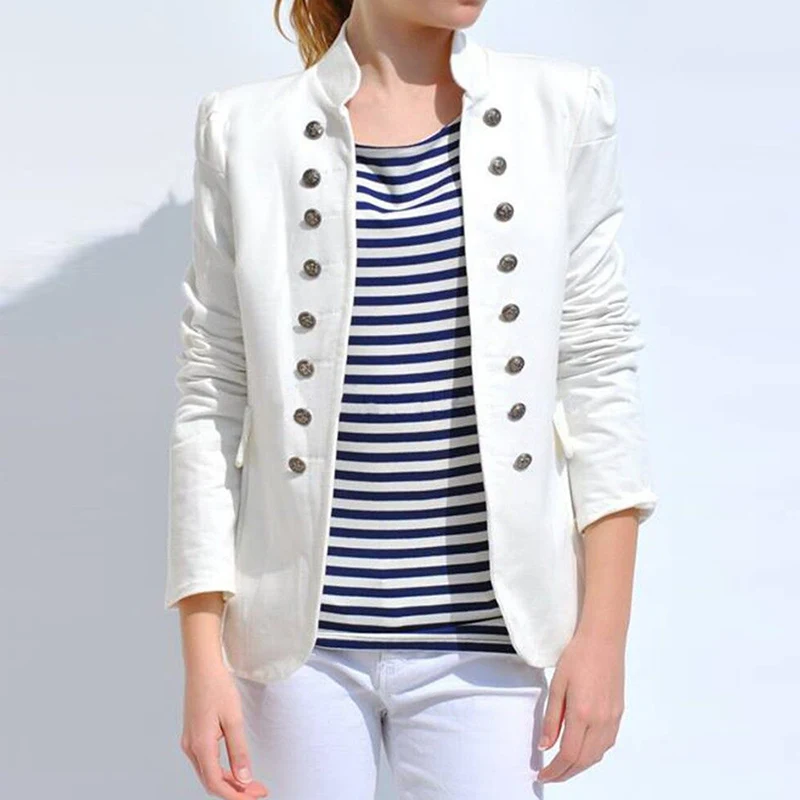 

Женский двубортный кардиган, короткая куртка, верхняя одежда на осень, 2020