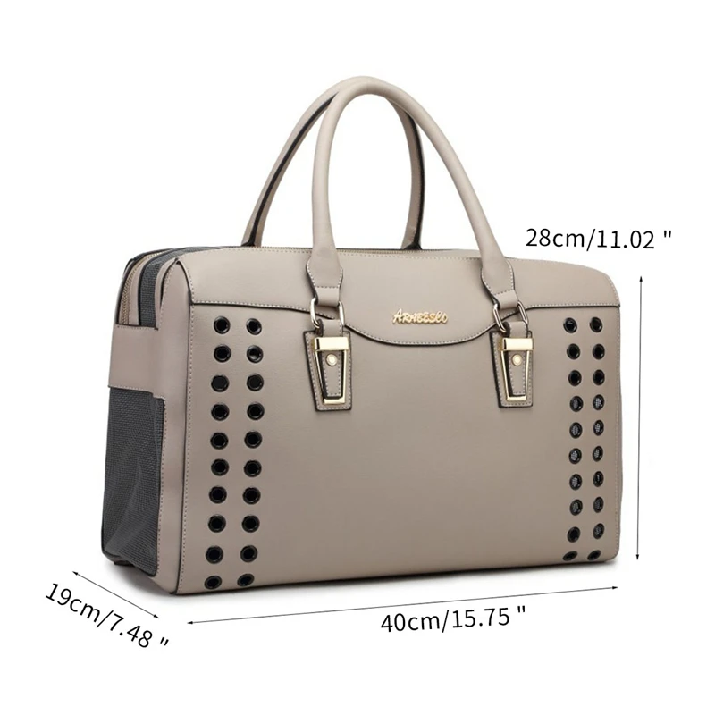 Летняя переноска для собак дышащая Сумка щенков переносная сумка домашних