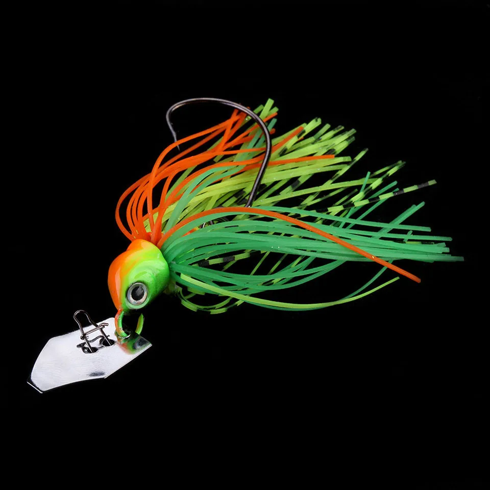 WALK FISH 13 г рыболовный Спиннер приманка с силиконовой юбкой металлическая джиг для