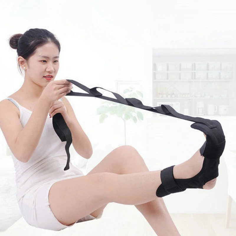 

Фиксатор голеностопа для тренировок, растягивающийся пояс, ремень для йоги